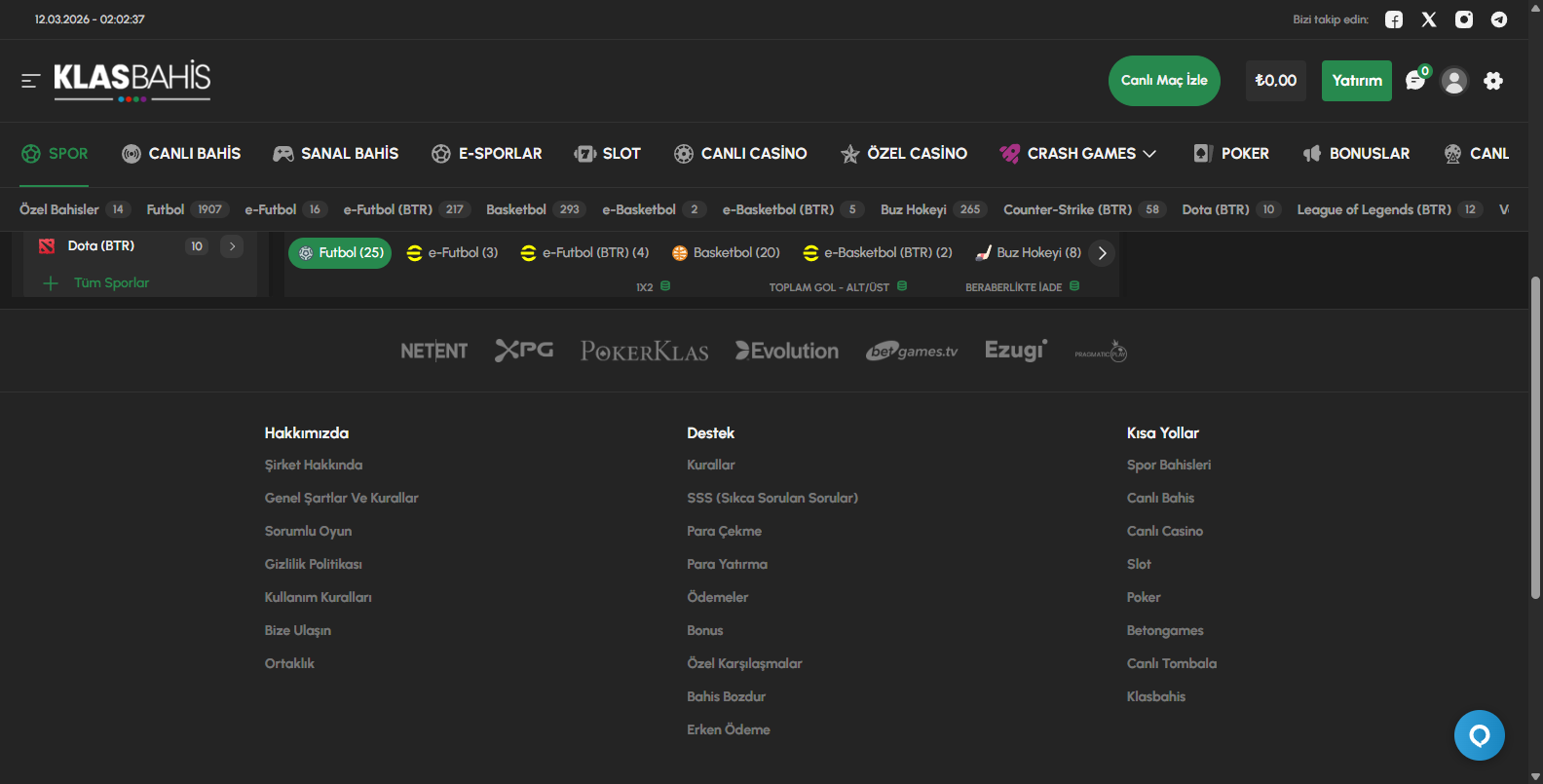 Klasbahis Kullanıcı Adımı Unuttum