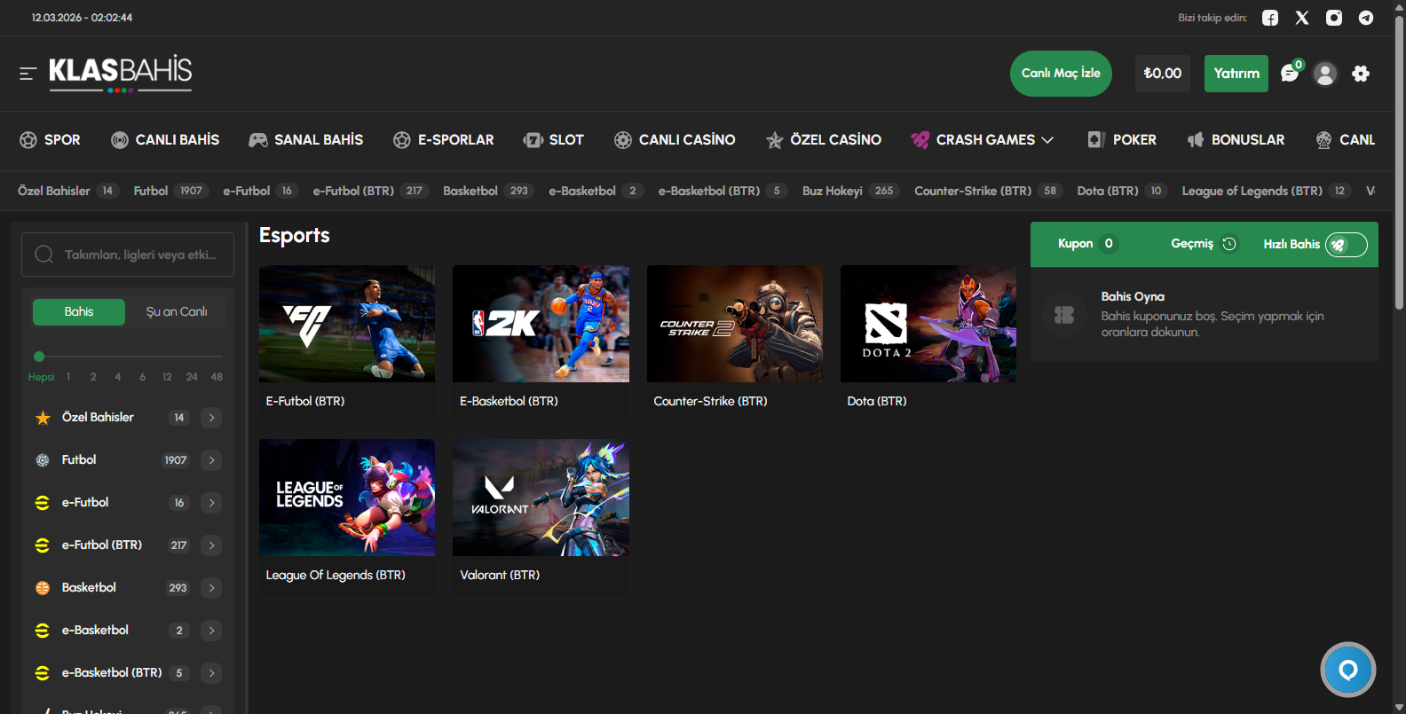 Klasbahis Adres Değişikliği