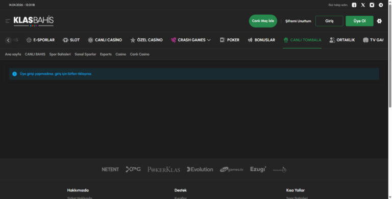 Klasbahis Mobil Uygulaması