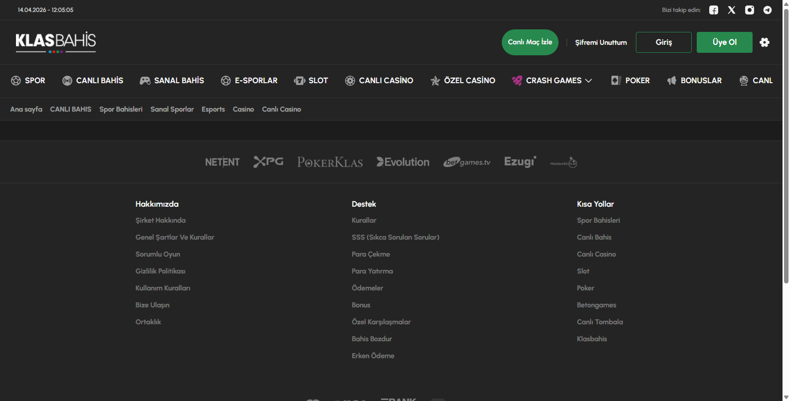 Klasbahis Yeni Bonuslar